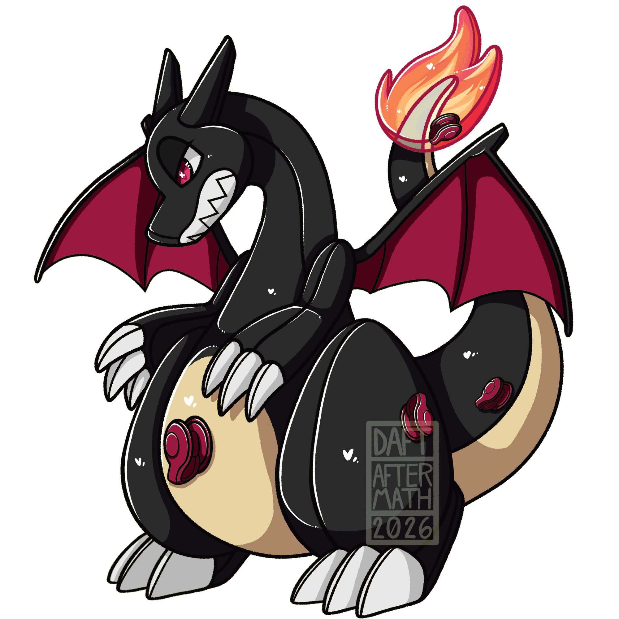 Pool Toy Charizard Regular or Shiny Vinyl Sticker