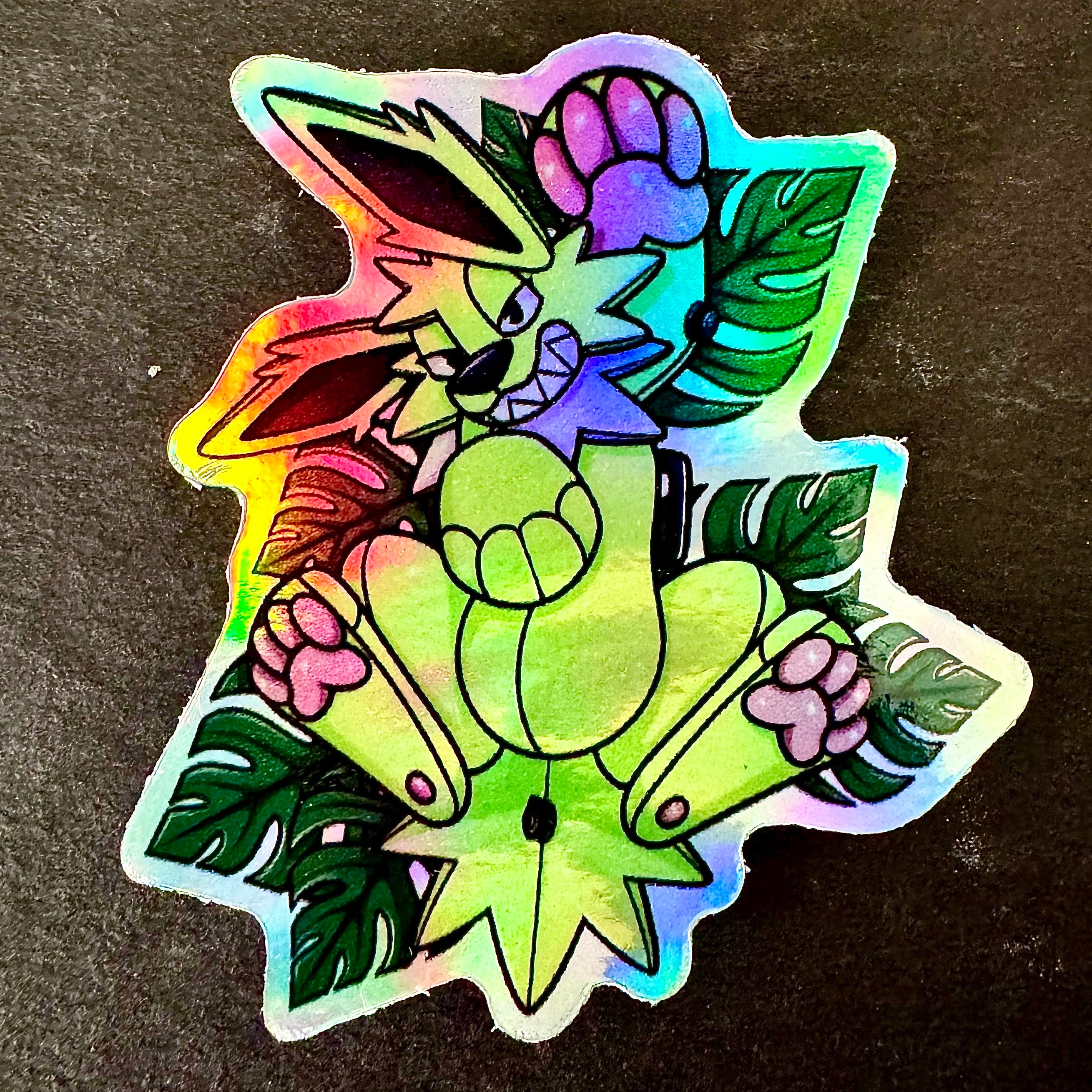 Pool Toy Jolteon Regular or Shiny Vinyl Sticker
