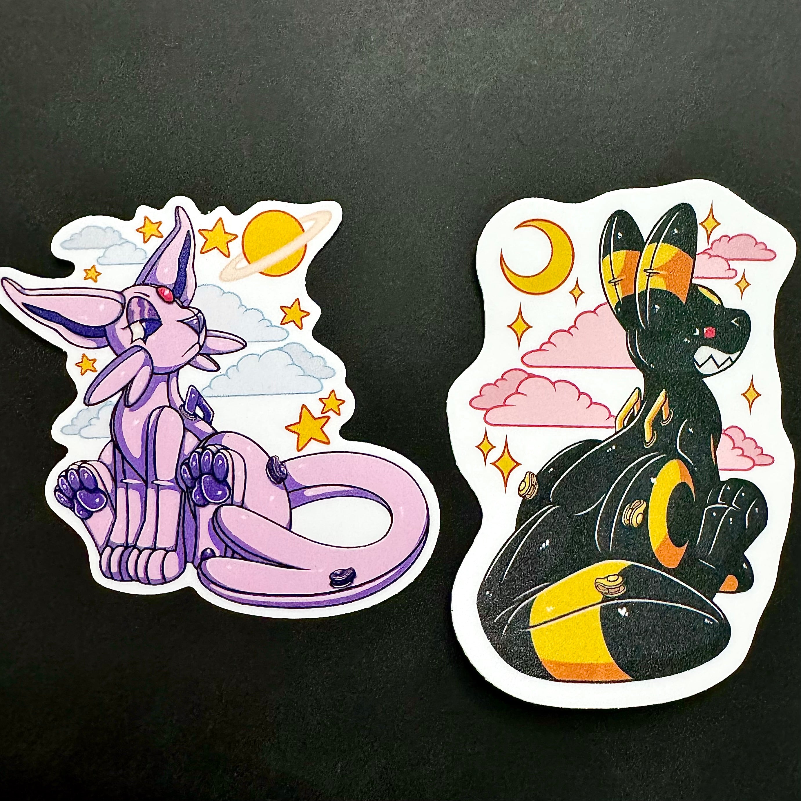 Pool Toy Moonbreon Umbreon Regular or Shiny Vinyl Sticker