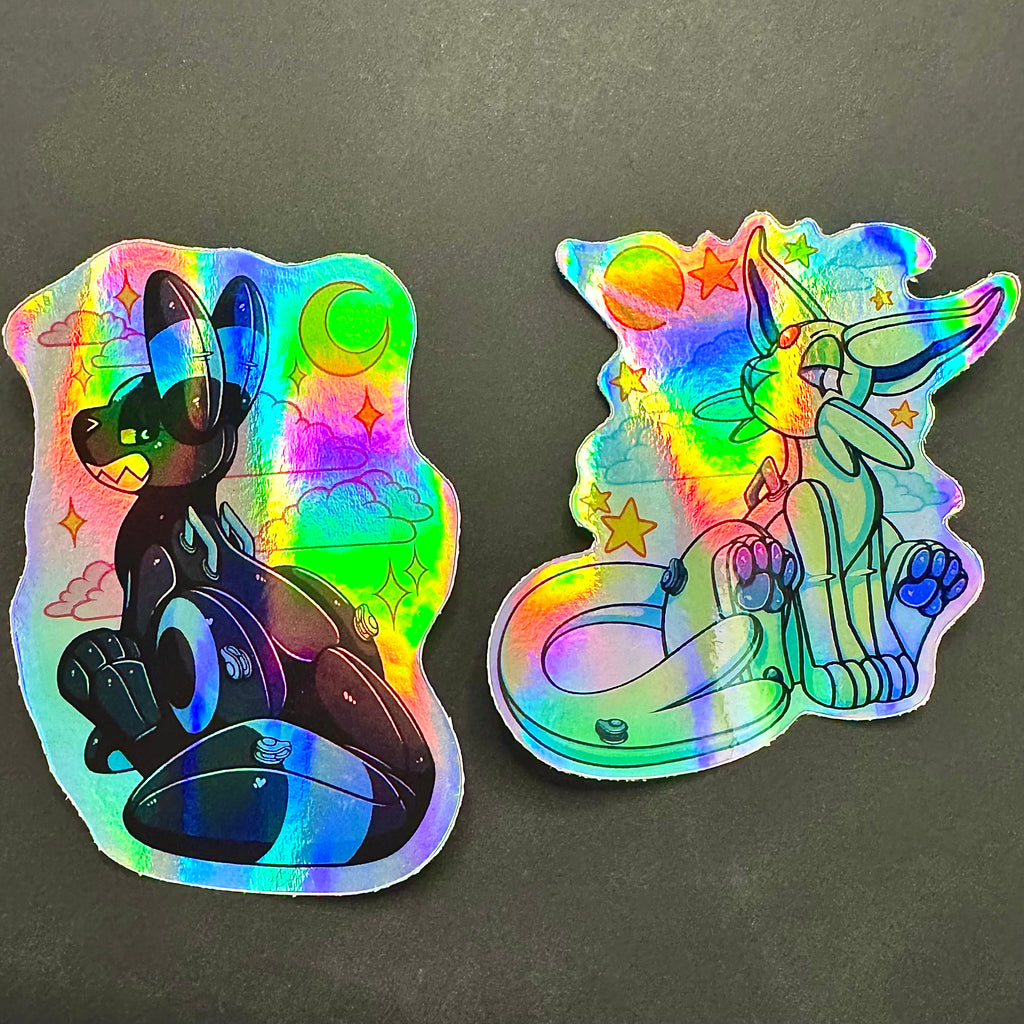 Pool Toy Moonbreon Umbreon Regular or Shiny Vinyl Sticker