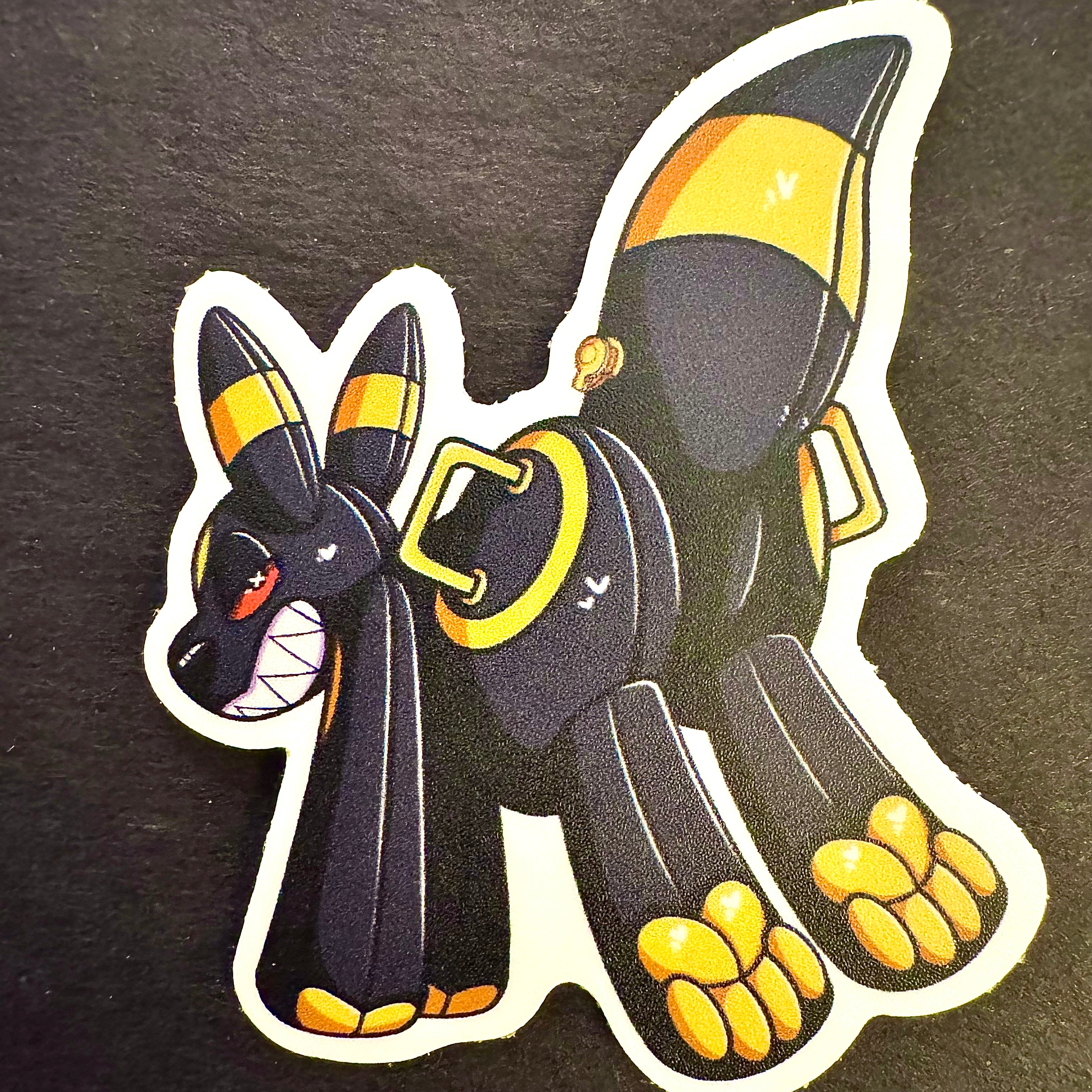 Pool Toy Umbreon Regular or Shiny Vinyl Sticker