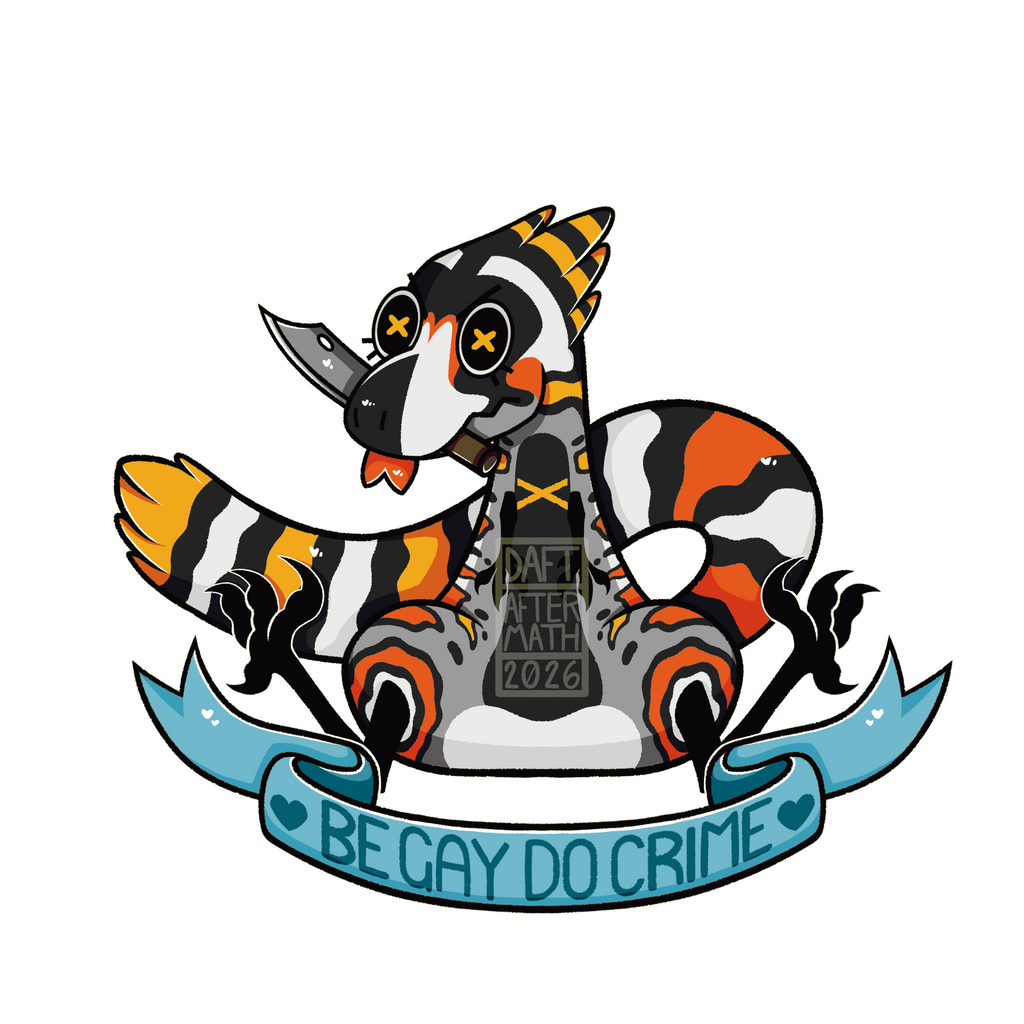 Cyn Be Gay Meme Sinosauropteryx Dinosaur Viny Sticker