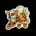 Pool Toy Arcanine Regular or Shiny Vinyl Sticker